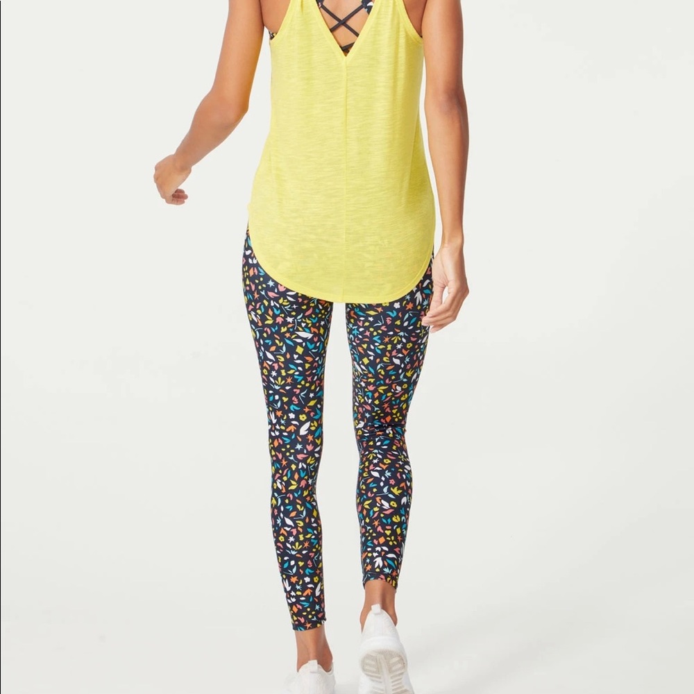 ELLIE || Classic Funfetti Colorful Print Leggings - SZ XS ✨NWOT✨